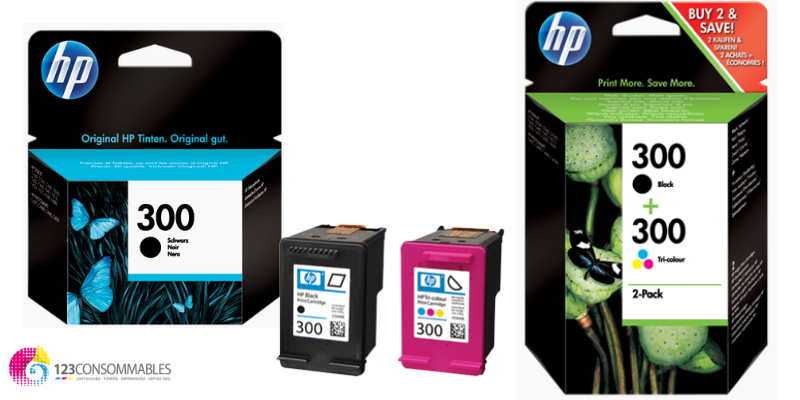 CARTOUCHES JET D'ENCRE POUR HP